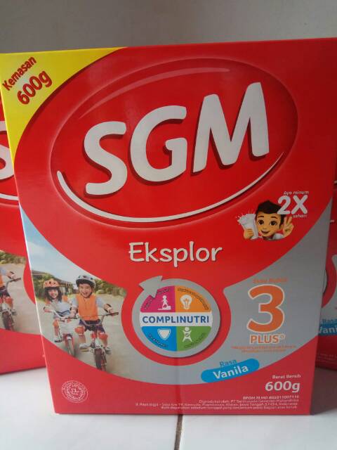 SGM Eksplor 3+ Vanilla 600 gr | Kopkar Pungkook